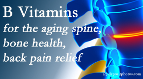 Amelia Chiropractic Clinic shares new research regarding B vitamins and their value in supporting bone health and back pain management.