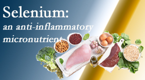 Amelia Chiropractic Clinic shares information on the micronutrient, selenium, and the detrimental effects of its deficiency like inflammation.