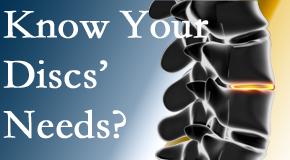 Your Fernandina Beach chiropractor knows all about spinal discs and what they need nutritionally. Do you?