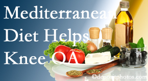 Amelia Chiropractic Clinic shares recent research about how good a Mediterranean Diet is for knee osteoarthritis as well as quality of life improvement.