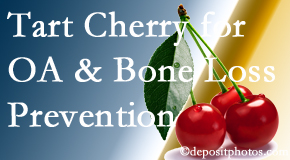 Amelia Chiropractic Clinic shares that tart cherries may enhance bone health and prevent osteoarthritis.