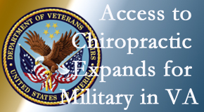 Fernandina Beach chiropractic care helps relieve spine pain and back pain for many locals, and its availability for veterans and military personnel increases in the VA to help more. 