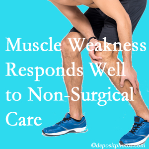  Fernandina Beach chiropractic non-surgical care often improves muscle weakness in back and leg pain patients.
