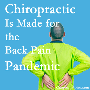 Fernandina Beach chiropractic care at Amelia Chiropractic Clinic is prepared for the pandemic of low back pain. 