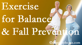 Fernandina Beach chiropractic care of balance for fall prevention involves stabilizing and proprioceptive exercise. 