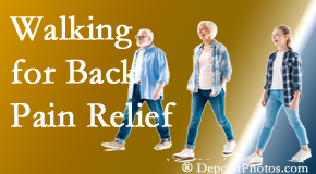 Amelia Chiropractic Clinic often recommends walking for Fernandina Beach back pain sufferers.