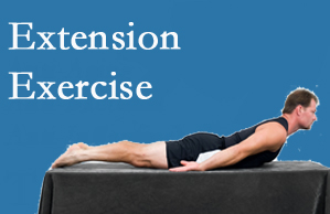 Amelia Chiropractic Clinic recommends extensor strengthening exercises when back pain patients are ready for them.