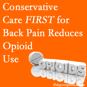 Amelia Chiropractic Clinic delivers chiropractic treatment as an option to opioids for back pain relief.