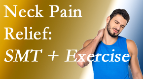 Amelia Chiropractic Clinic offers a pain-relieving treatment plan for neck pain that includes exercise and spinal manipulation with Cox Technic.