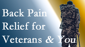 Amelia Chiropractic Clinic cares for veterans with back pain and PTSD and stress.
