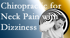 Amelia Chiropractic Clinic explains the connection between neck pain and dizziness and how chiropractic care can help. 