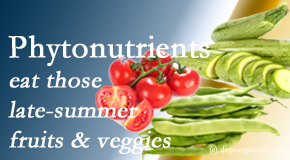 Amelia Chiropractic Clinic presents research on the benefits of phytonutrient-filled fruits and vegetables. 