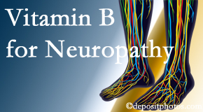 Amelia Chiropractic Clinic appreciates the benefits of nutrition, especially vitamin B, for neuropathy pain along with spinal manipulation.
