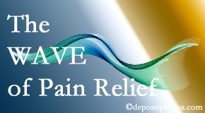Amelia Chiropractic Clinic rides the wave of healing pain relief with our neck pain and back pain patients. 
