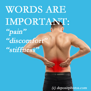 Your Fernandina Beach chiropractor listens to every word used to describe the back pain experience to develop the proper, relieving treatment plan.