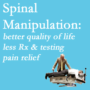 The Fernandina Beach chiropractic care offers spinal manipulation which research is describing as beneficial for pain relief, improved quality of life, and decreased risk of prescription medication use and excess testing.