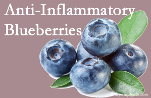 Amelia Chiropractic Clinic shares the powerful effects of the blueberry including anti-inflammatory benefits. 