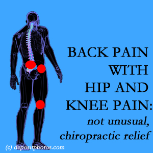 Fernandina Beach back pain, hip and knee osteoarthritis often appear together, and Amelia Chiropractic Clinic can help. 