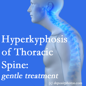 1        The Fernandina Beach chiropractic care of hyperkyphotic curves in the [thoracic spine in older people responds nicely to gentle chiropractic distraction care. 