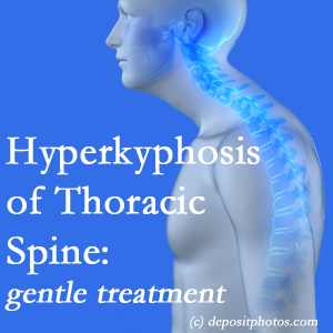 1 The Fernandina Beach chiropractic care of hyperkyphotic curves in the [thoracic spine in older people responds nicely to gentle chiropractic distraction care.