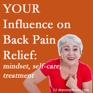 Fernandina Beach back pain patients’ recovery paths depend on pain reducing treatment, self-care, and positive mindset.